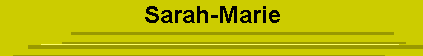 Sarah-Marie